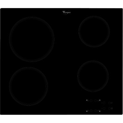 Whirlpool AKT809NE 60cm Ceramic Hob in Black Whirlpool AKT809NE 60cm Ceramic Hob in Black